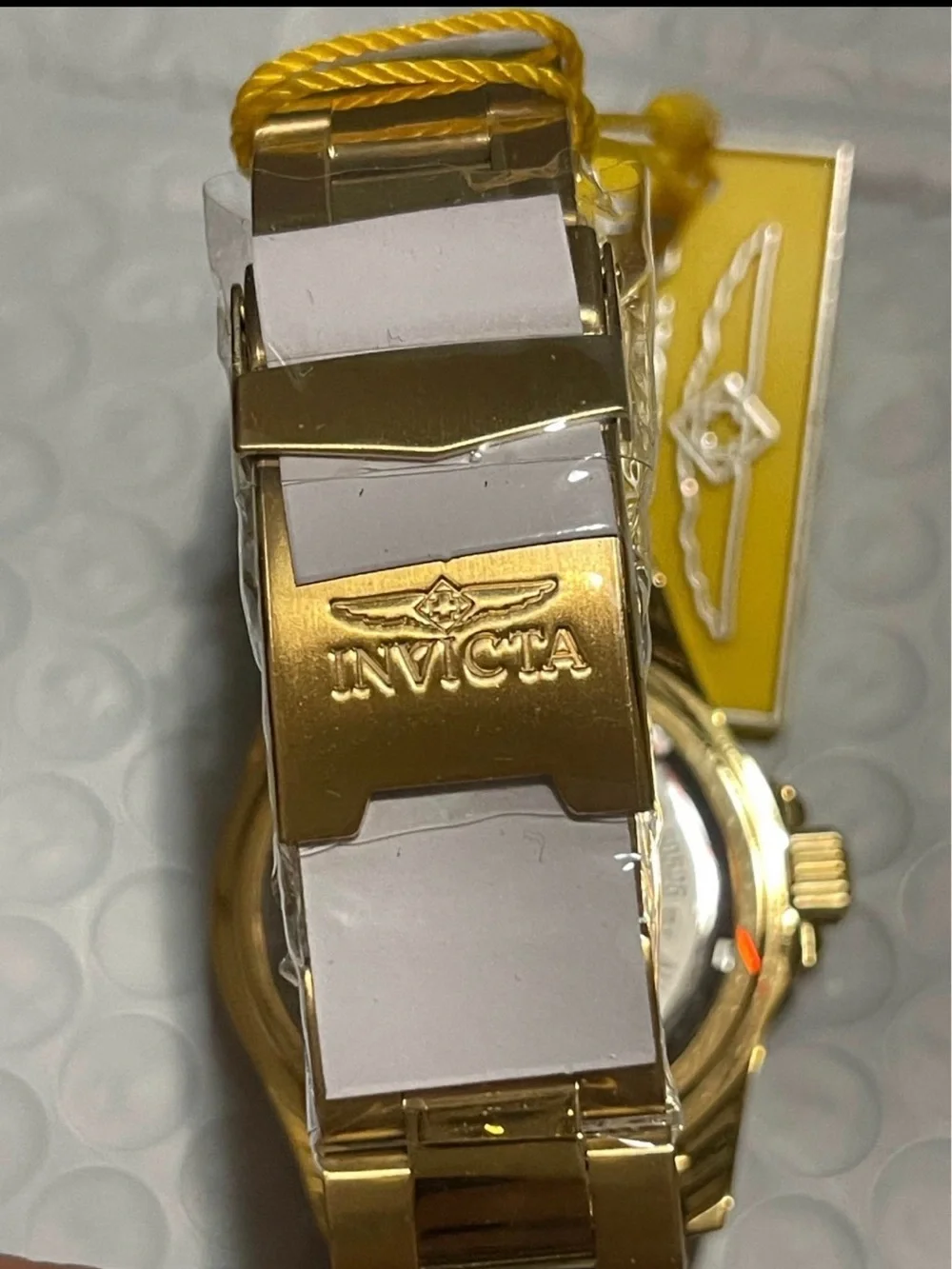 Invicta Pro Diver House of Cards Men's Watch - 40mm. Gold